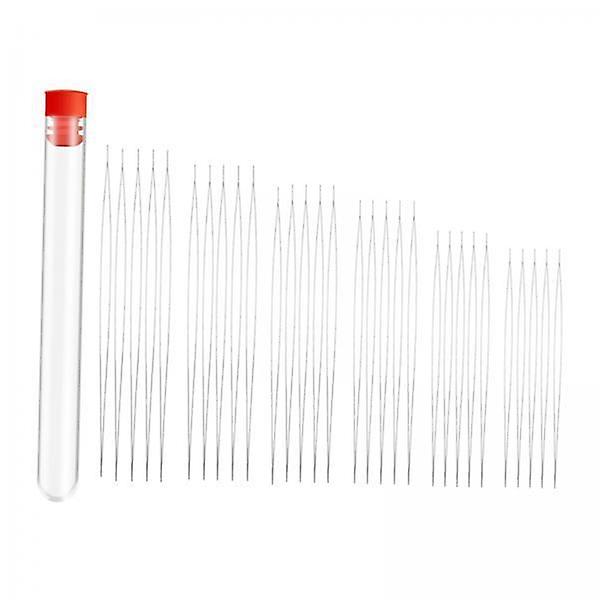 3xBeading Needles Assorted Size Necklace Threading Tool Thin Needle 30pcs