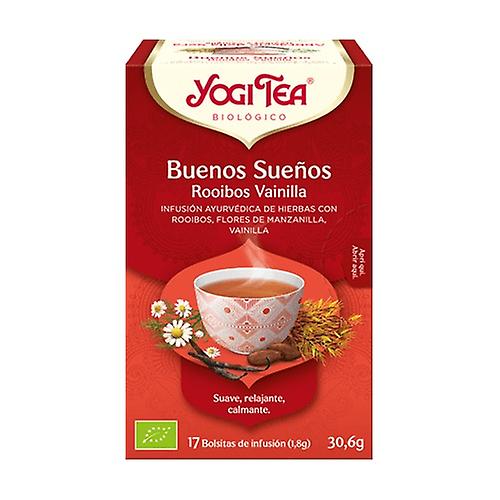 Good dreams with rooibos and vanilla 17 infusion bags of 1.8g