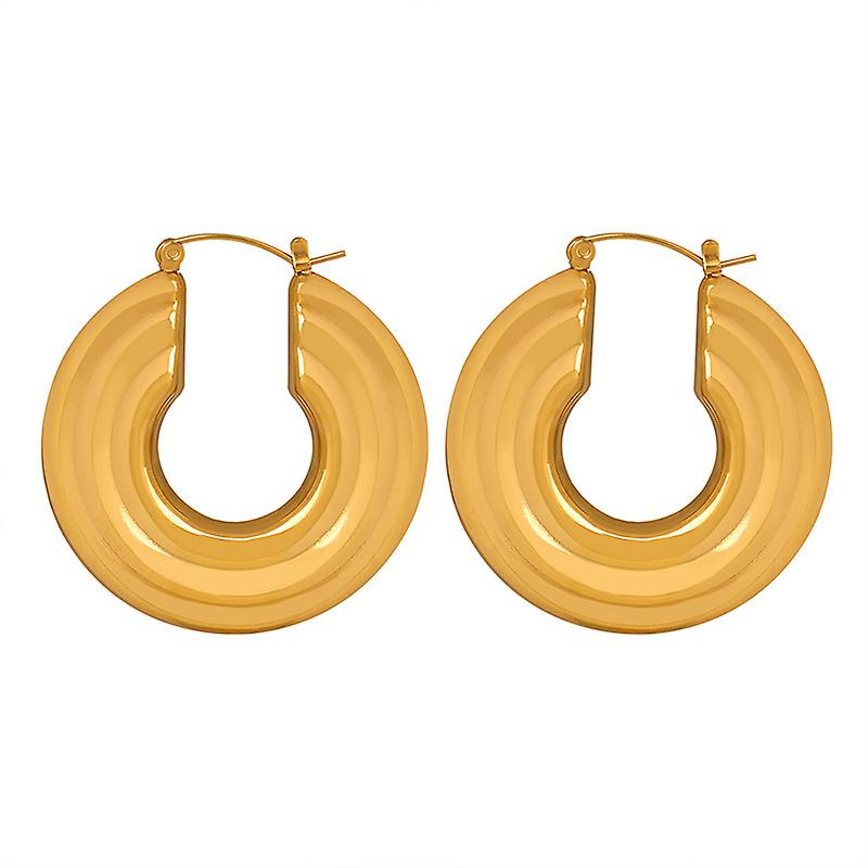 Exaggerated Circle Earrings