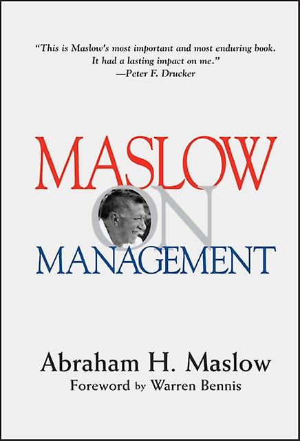 Maslow On Management by Abraham H. Maslow Paperback Book