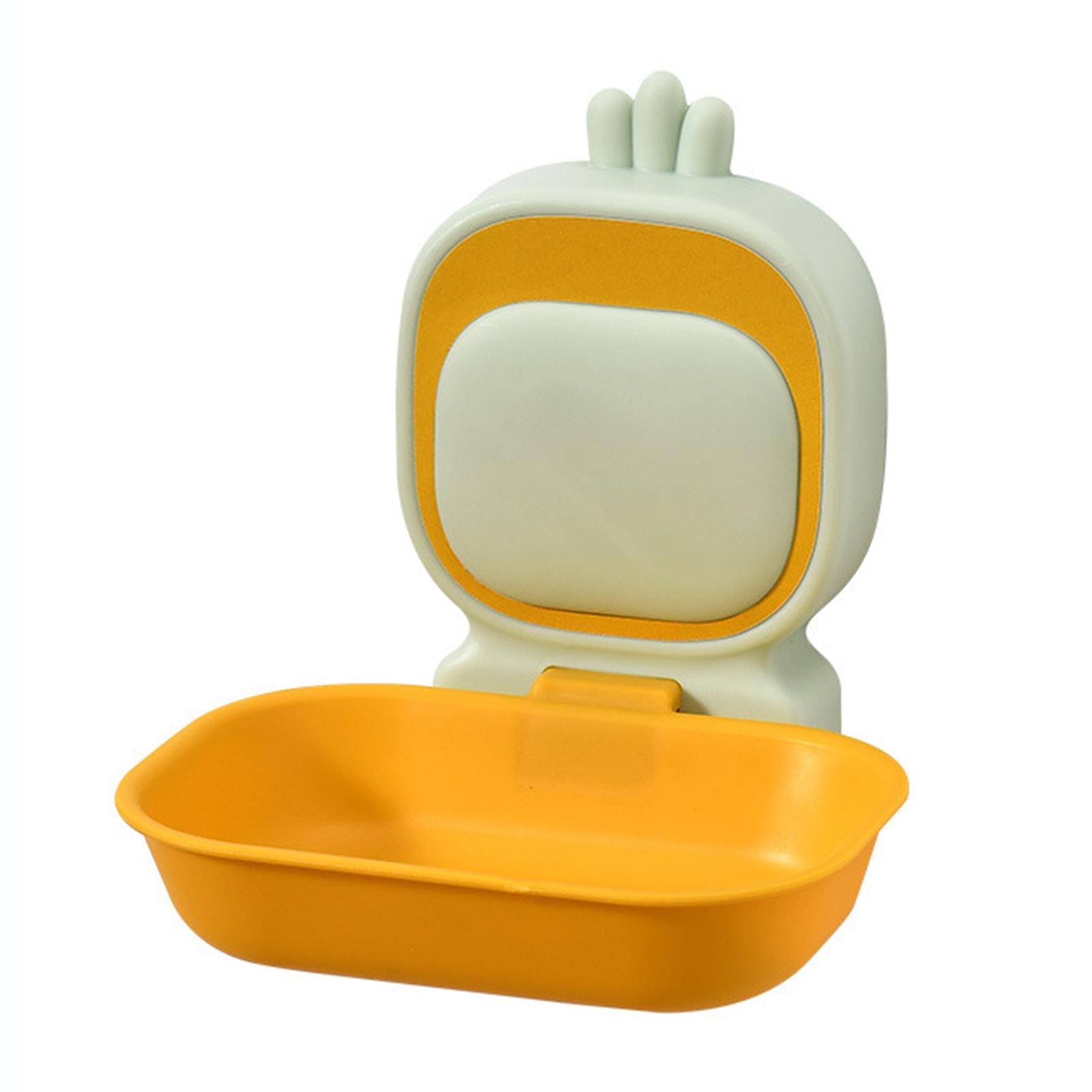 No Drilling Wall Mounted Soap Rack Double Self Draining Soap Holder For Home Flat Dormitory Hotel