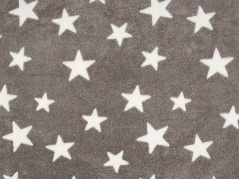 Minerva Plush Cuddle Fleece Fabric Taupe - per metre
