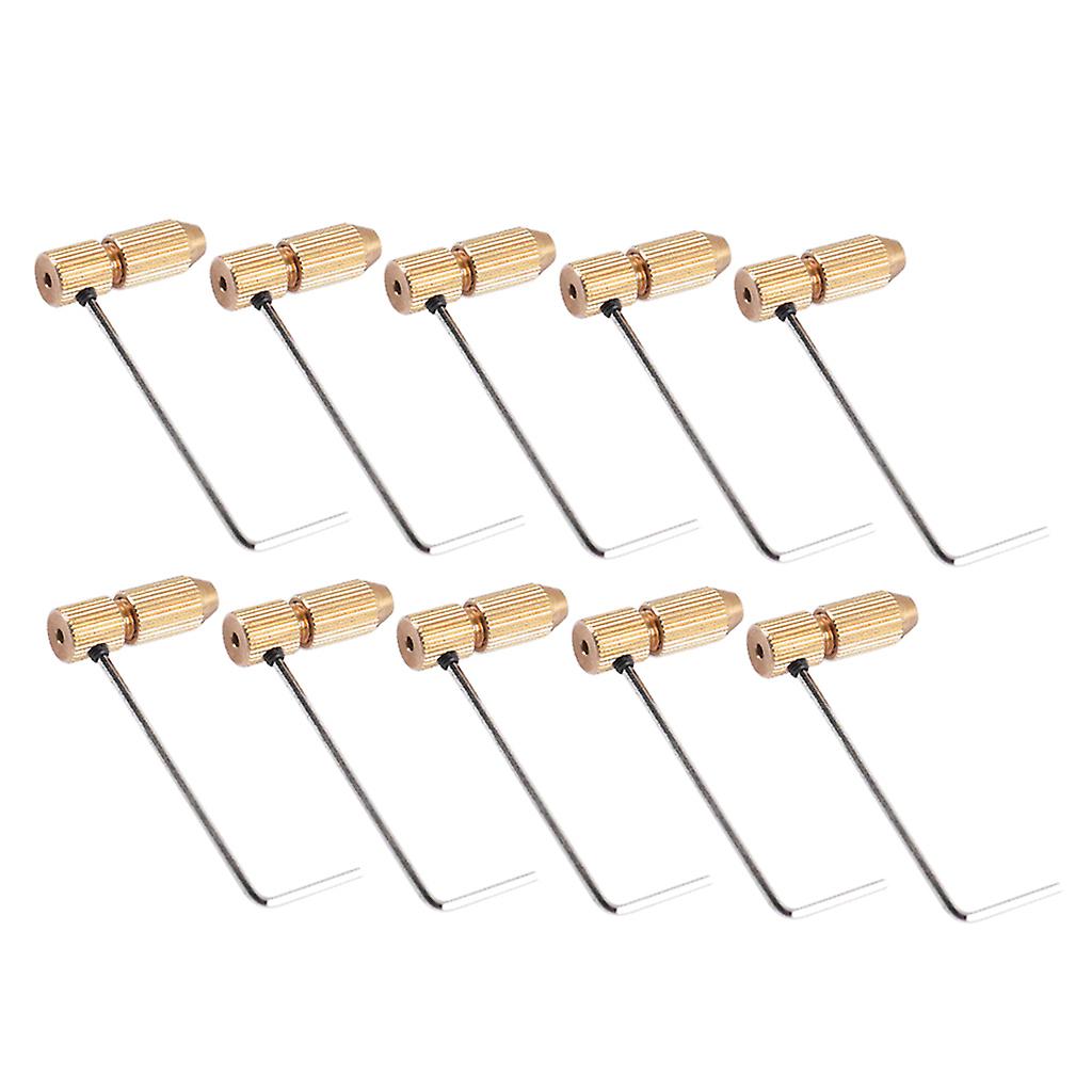 10PCS Mini Twist Drill Tool Chuck Set Holder Fixture Micro Drill 2.3-2.3mm