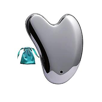 New Facial Massager Terahertz Stone Gua Sha Scraping Tools Lymphatic Drainage Massager Facial Beauty Tools