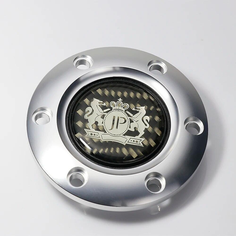 jdm Mugen Power Carbon Fiber αυτοκίνητο κόρνα κουμπί σπορ τιμόνι κεντρικό καπάκι ~ 41683
