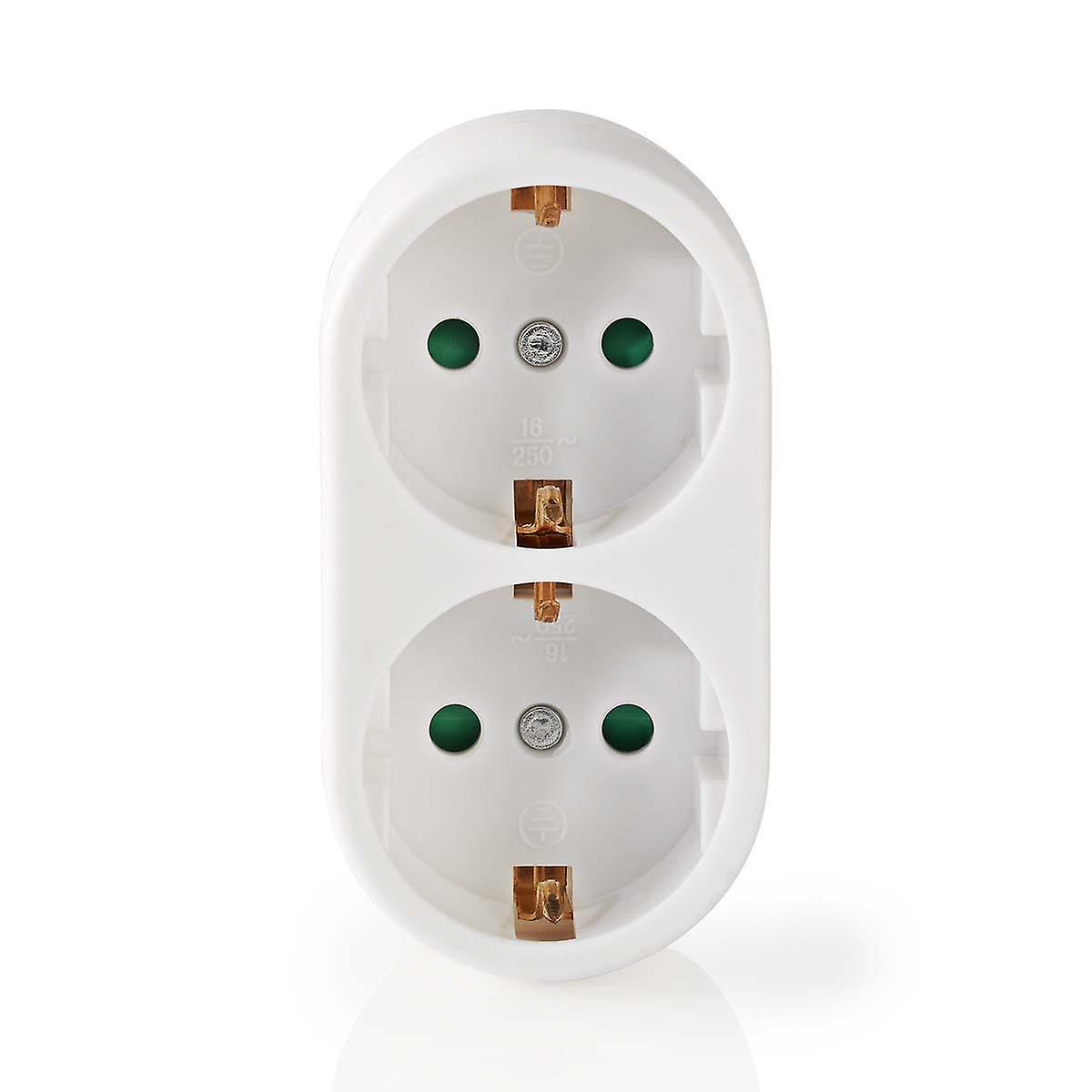 Electrical outlet splitter | Type F (CEE 7/7) | 250 V AC 50 Hz | Grounded Plug / Type F (CEE 7/7) | 250 V AC 50