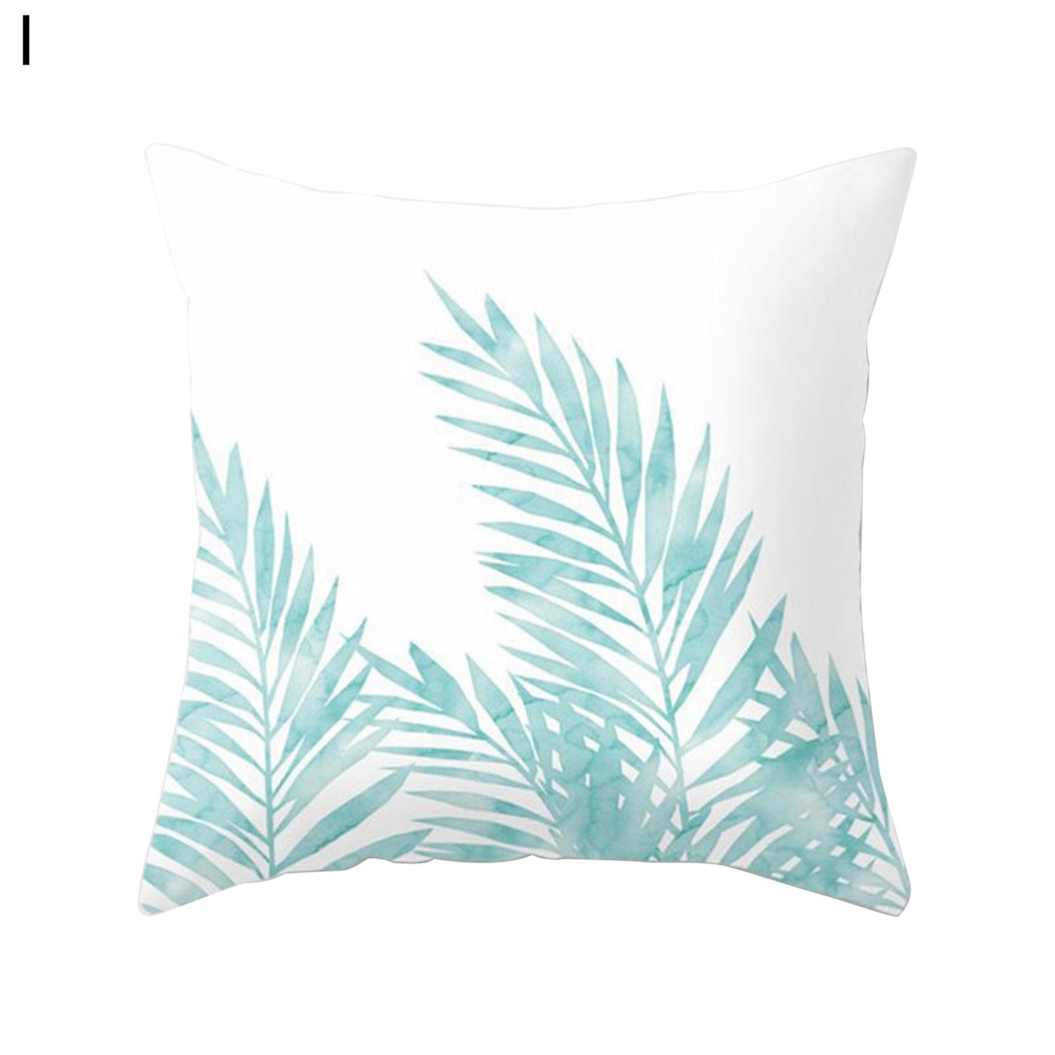Cushion Throw Case Soft Touch Invisible Zipper Polyester Peach Skin Geometric Printed Pillow Sham Ho