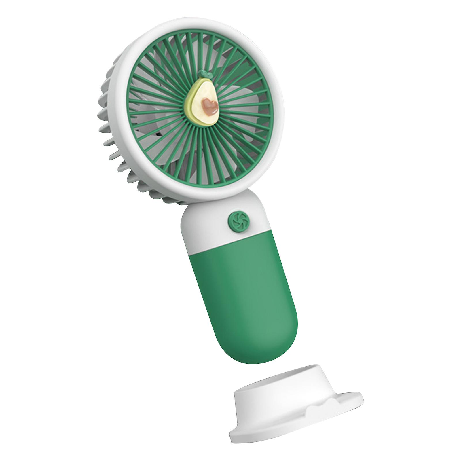 Mini Cartoon Fruit Portable Fan Durable Lightweight Mutes Pocket Fan for Walking Outdoor