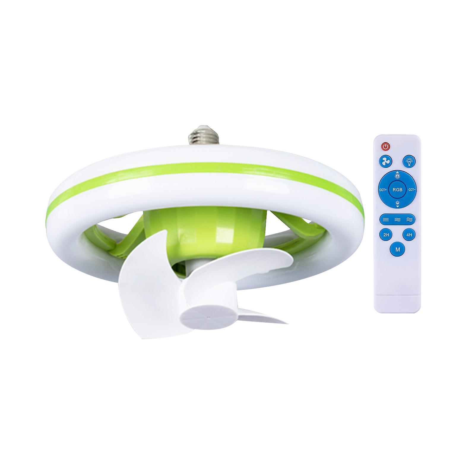 Ceiling Fan with Light Ceiling Fan with Lamp Dimming Mute RGB Timing Function Fan Lamp LED Ceiling Fan Light for Dining Room