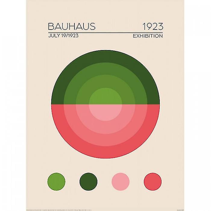 Emel Tunaboylu Bauhaus Yesil Daire Print