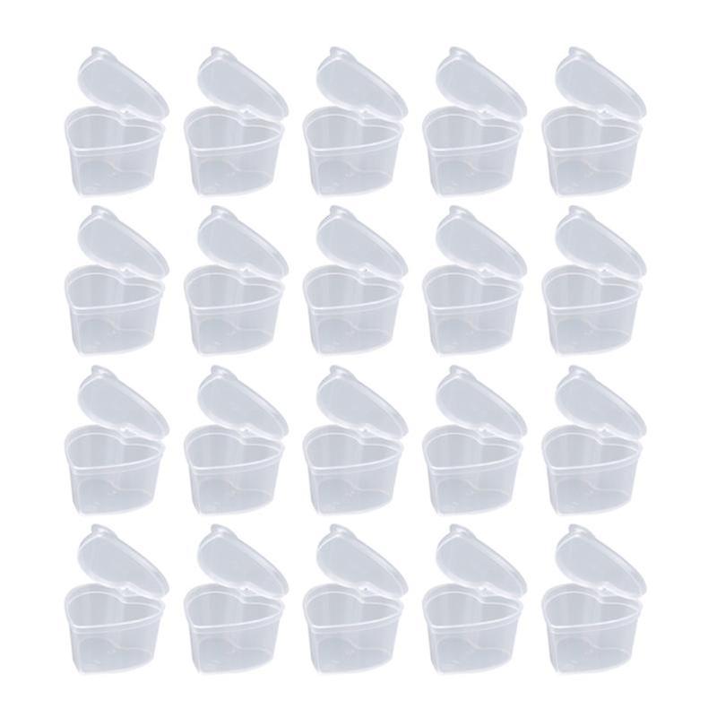 25pcs Clear Storage Case