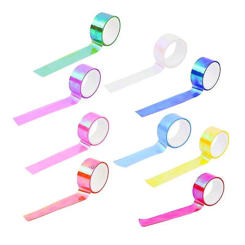 10rolls Colorful Adhesive Tape