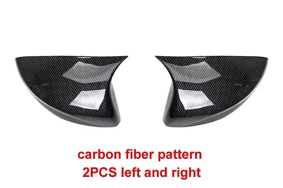For Mg 5 Mg5 2021 Modified Paste Car Rear View Door Wing Mirror Side Mirrors Cover Caps Shell Case Carbon Fiber 1 Pair
