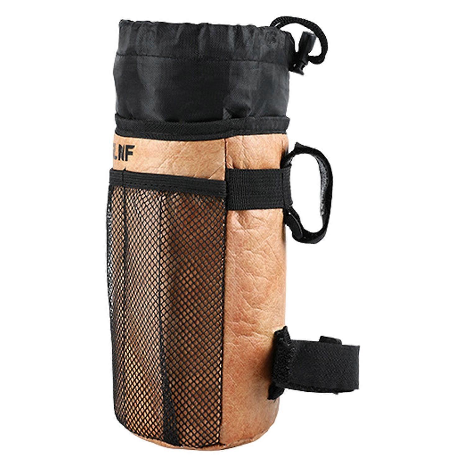 Bicycle Water Bottle Bag Adjustable Drawstring Waterproof Thermal Road Mountain Bicycle Drinking