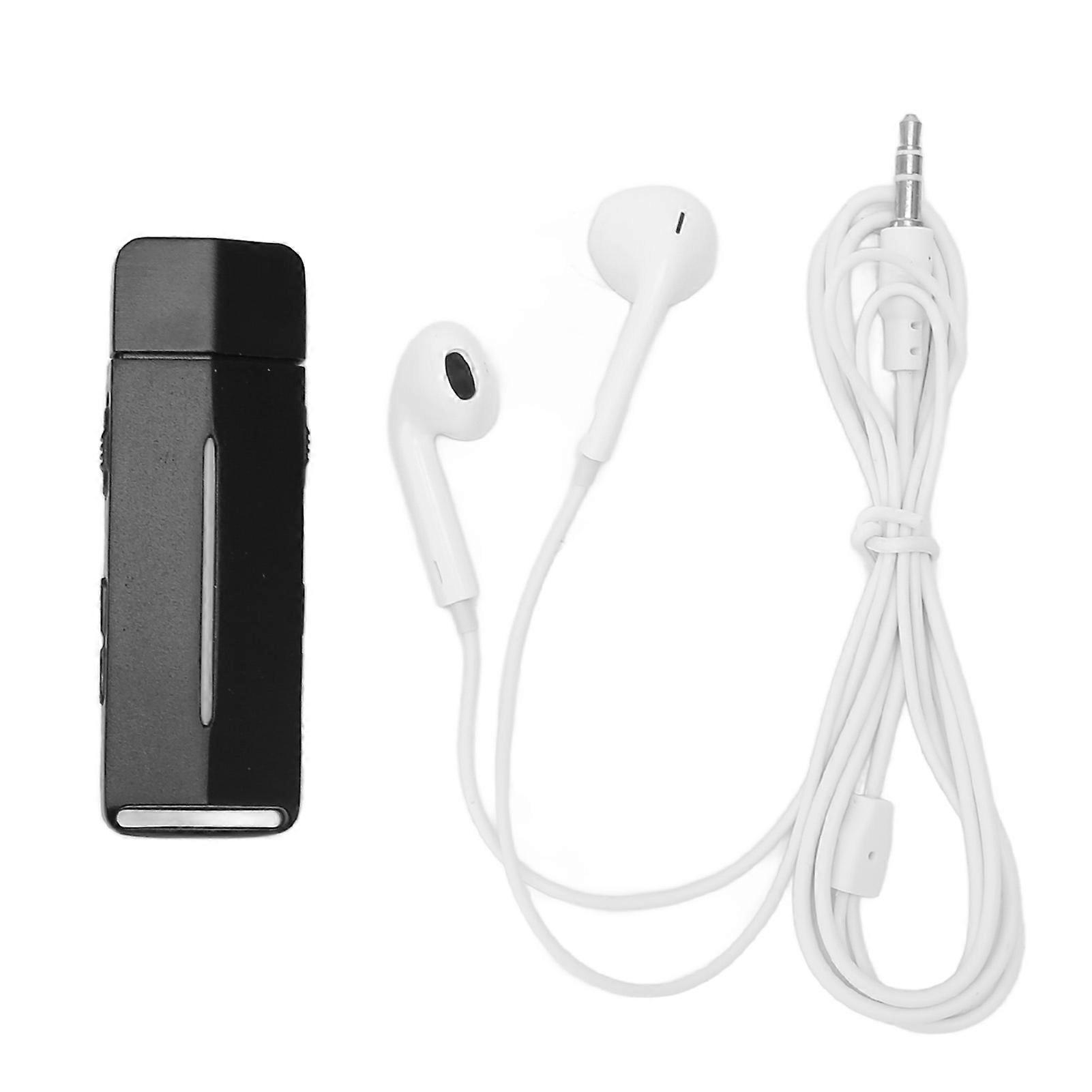 Usb Recorder Voice Activated Noise Reduction Small Recording Device With Timestamp For Lecture Meeting Interview 32gb