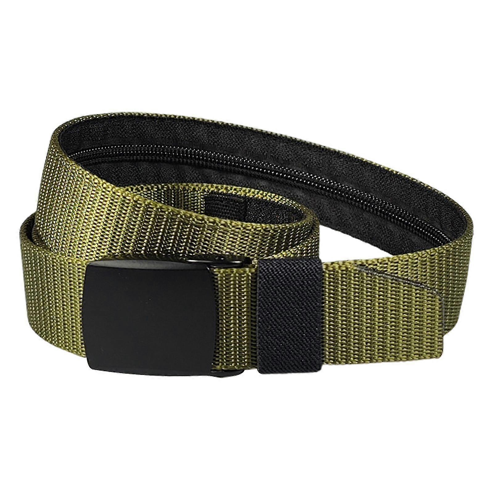 Anti Theft Belt With Hiddens Money Pouch Adjustables Design Waistbelt For Travel/going Out JSTB