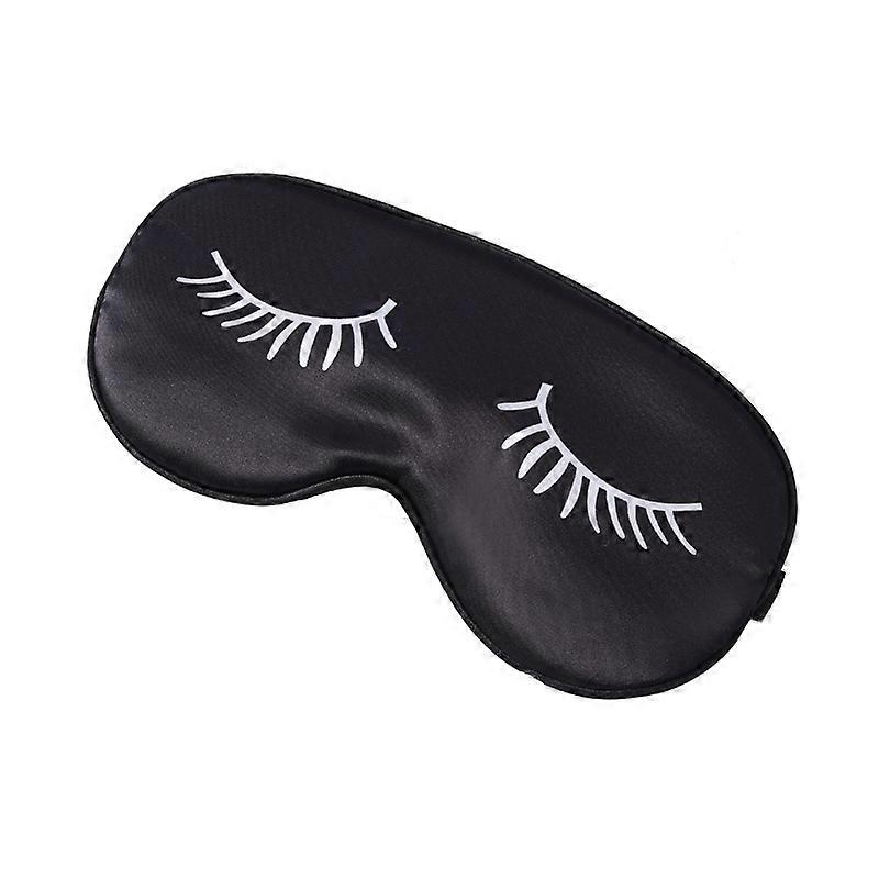 Silk sleep mask with comfortable and very soft adjustable strap