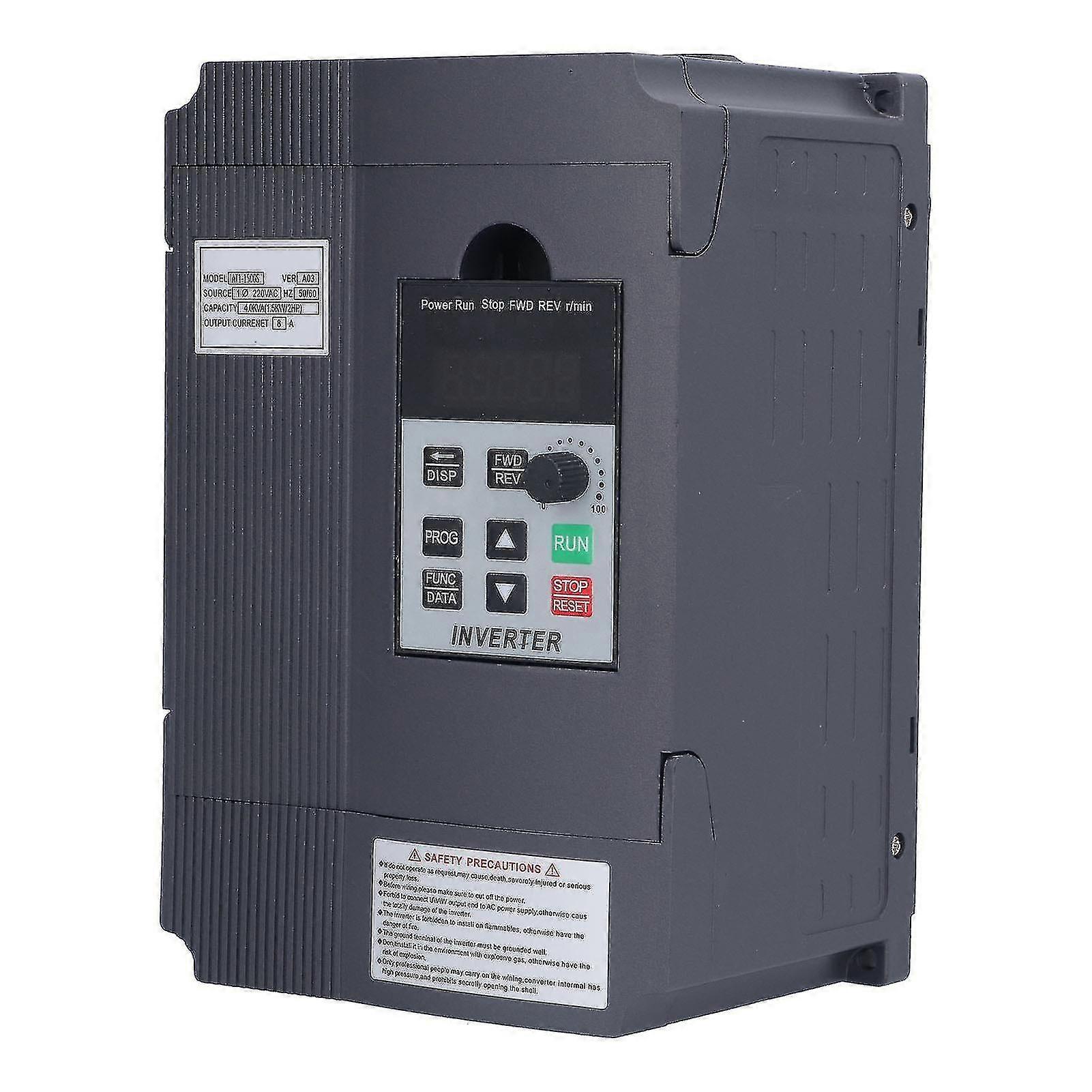 Variable frequency drive converter single phase 1 in 3 out controller ac 220v for motor cncat1-1500s