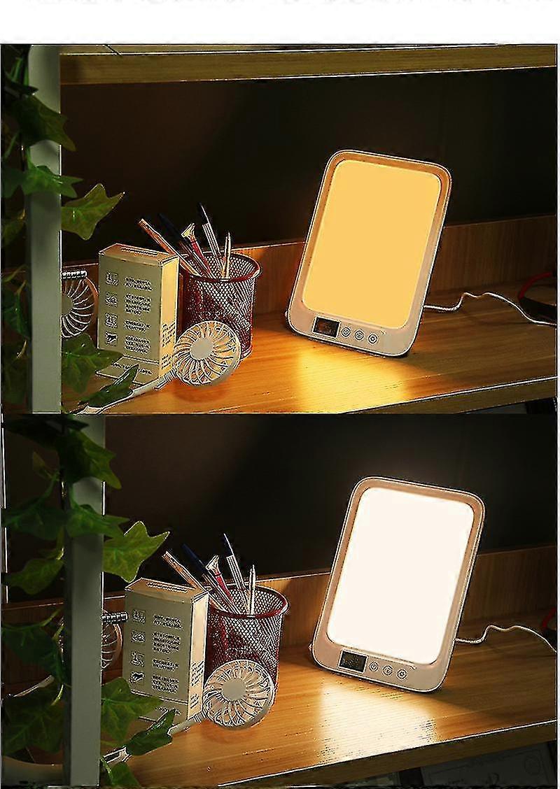 10000 Lux Light Therapy Lamp, Light Therapy Lamp With 3 Colors And 6 Brightness Levels, For Seasonal Depression, With Timer And Display, Touch Control