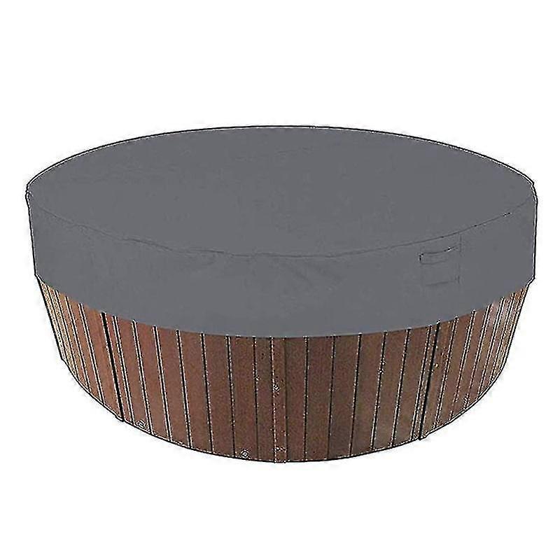 حوض استحمام في الهواء الطلق حديقة للماء، الغبار وواقية من الشمس غطاء علوي، رمادي، 200 * 30cm