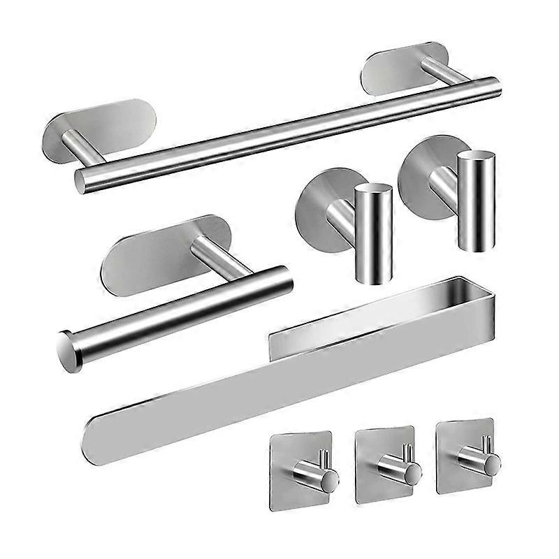 INF Square Handtuchhalter Set 8-teiliges Badezimmer-Set