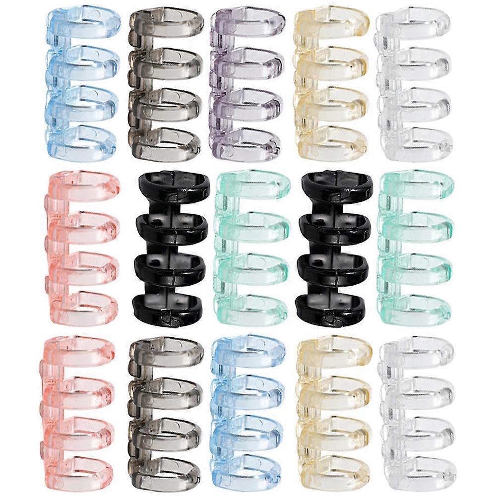 16pcs Loose Leaf Rings Notebook Rings Binder Rings Adjustable Notebook Binder Rings
