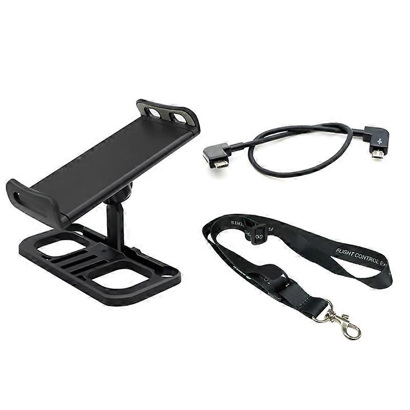 Foldable Expansion Bracket Adjustable Tablet Stand Phone Holder with Lanyard Compatible with Mavic 2/Mini SE/Pro/Spark