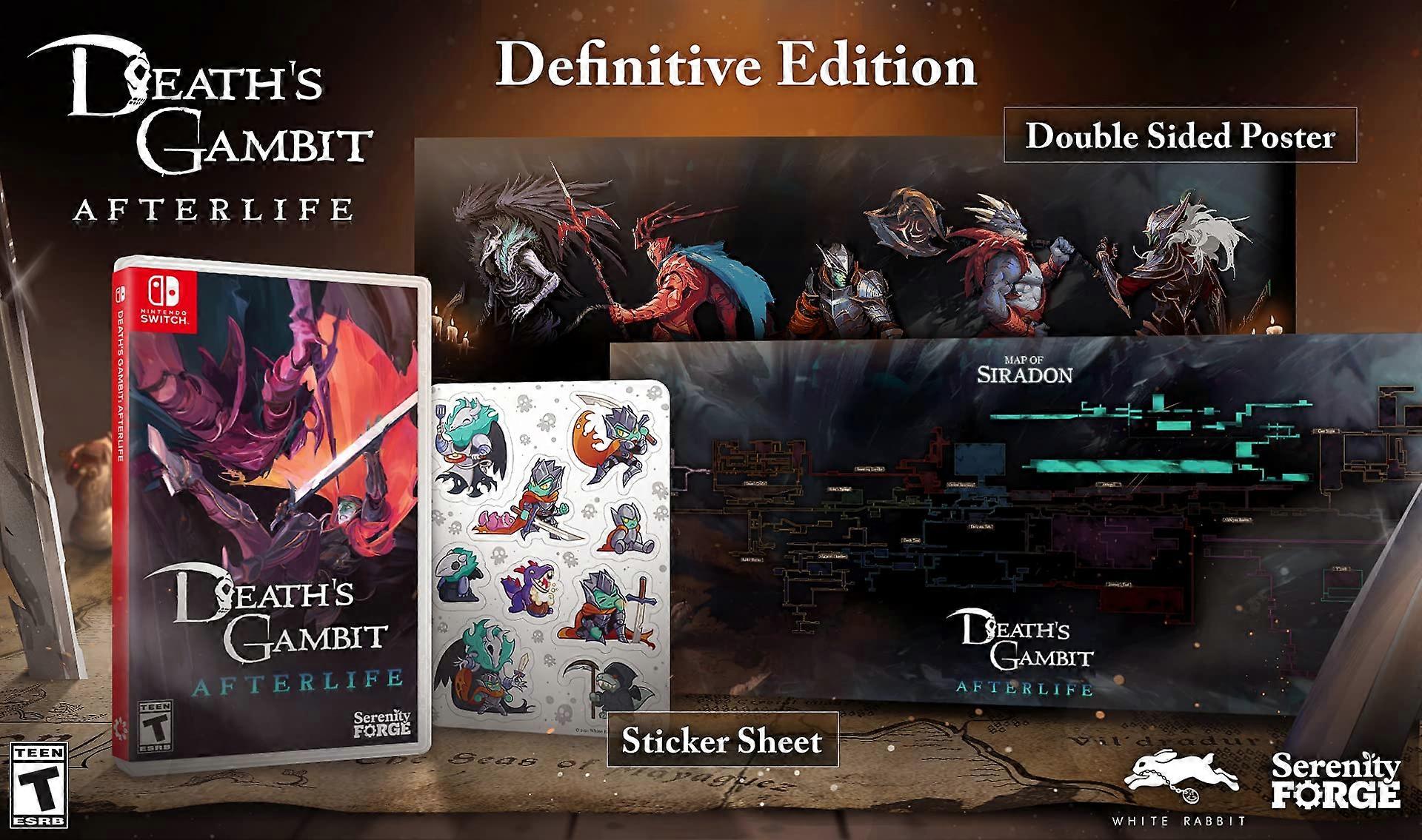 Deaths Gambit Afterlife - Definitive Edition for Nintendo Switch - PAL - New & Sealed