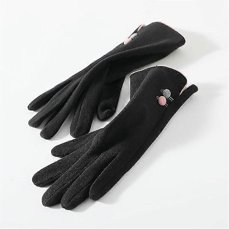 Womens Winter Warm Gloves With Sensitive Touch Screen Texting Fingers