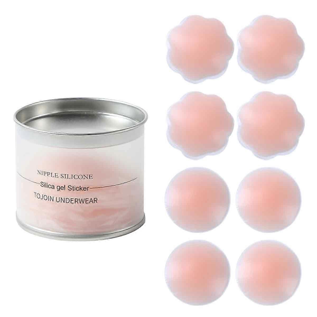 Smokkdeksel for kvinner 4 par gjenbrukbare silikonsmokkfrie deksler