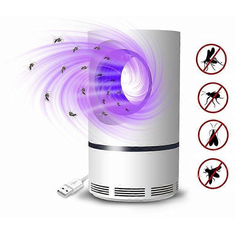 Mosquito Killer Lamp Indoor Bug Zapper UV LED Light USB Power Suction Mosquito Trap Chemical-Free for Fly Mosquito Tiniest Insect