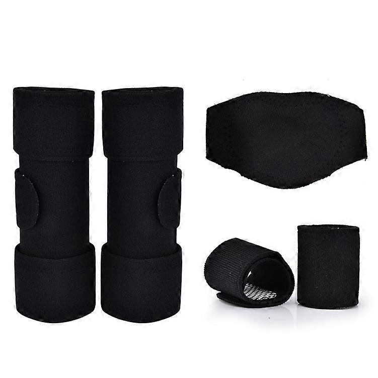 Tomalin magnet self - heating knee protector neck protector wrist protector three sets