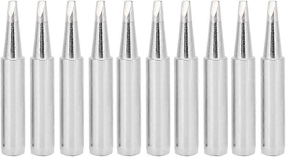 Set 10 varfuri pentru pistol de lipit, Argintiu