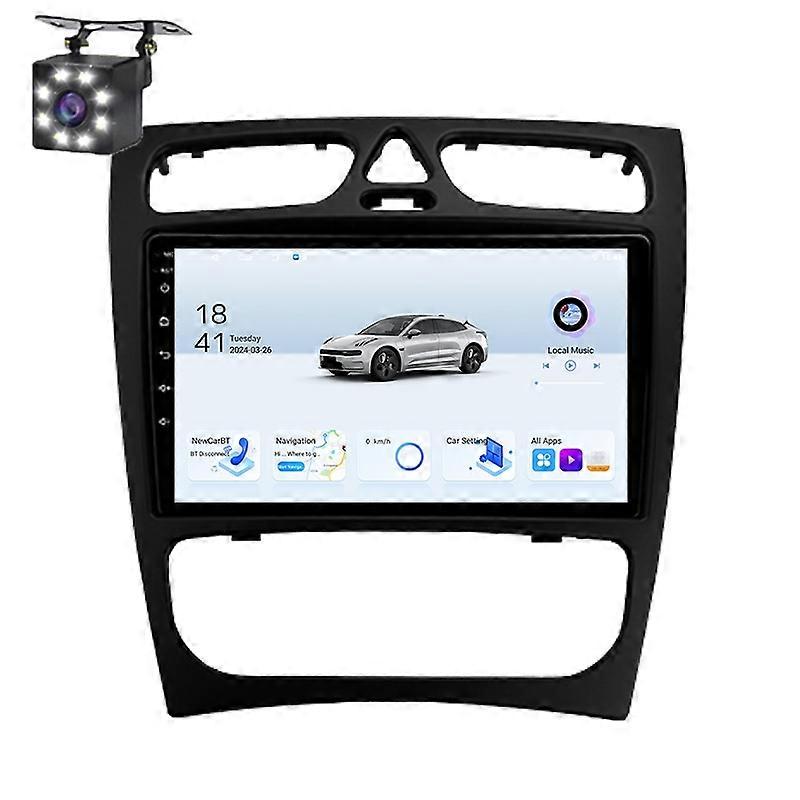 Car Multimedia For Mercedes Benz C Class S203 CL203 2000-2004 Video Radio Carplay Navigation Auto