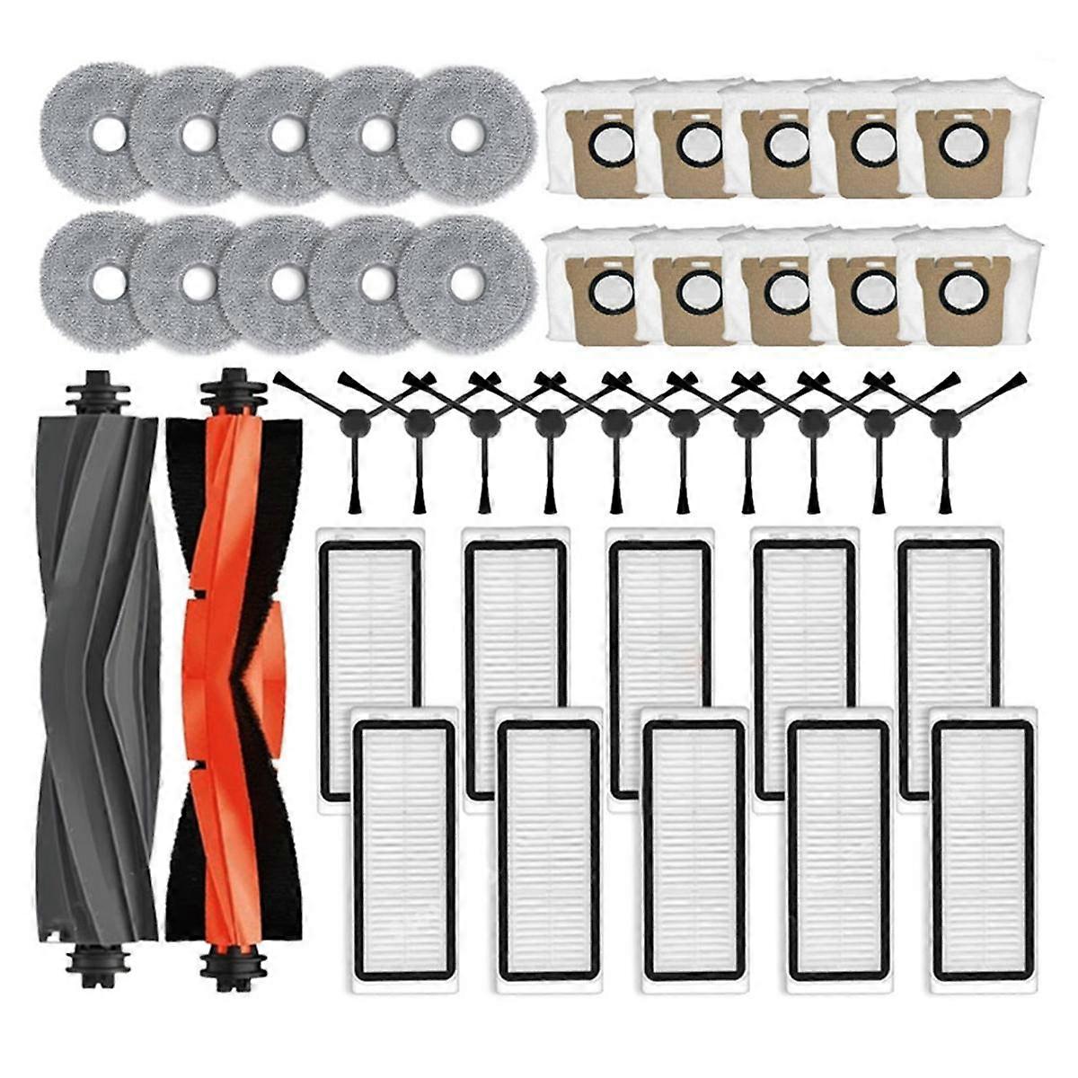 For Bot L20 Ultra / L20 Ultra Complete Replacement Parts Accessories Roller Side Brush Filter Mop P