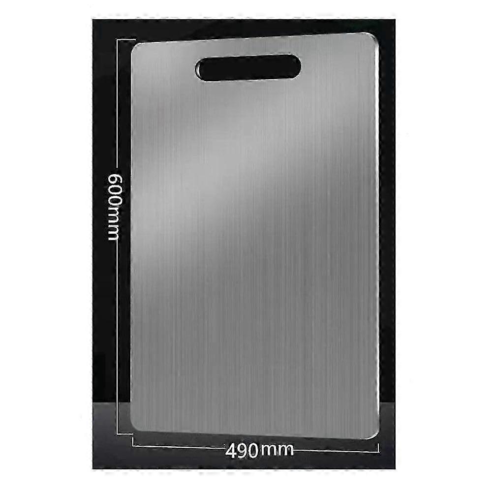 1 pcs Titanium Cutting Board Double-Sided Titanium Kitchen Chopping Board