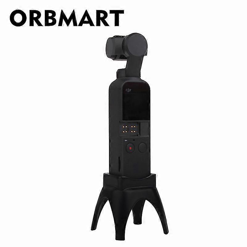 Desktop Stand Mounts With Charging Hole Heightened Base Mount For Dji Osmo Pocket Handheld Stabilizer Accessory