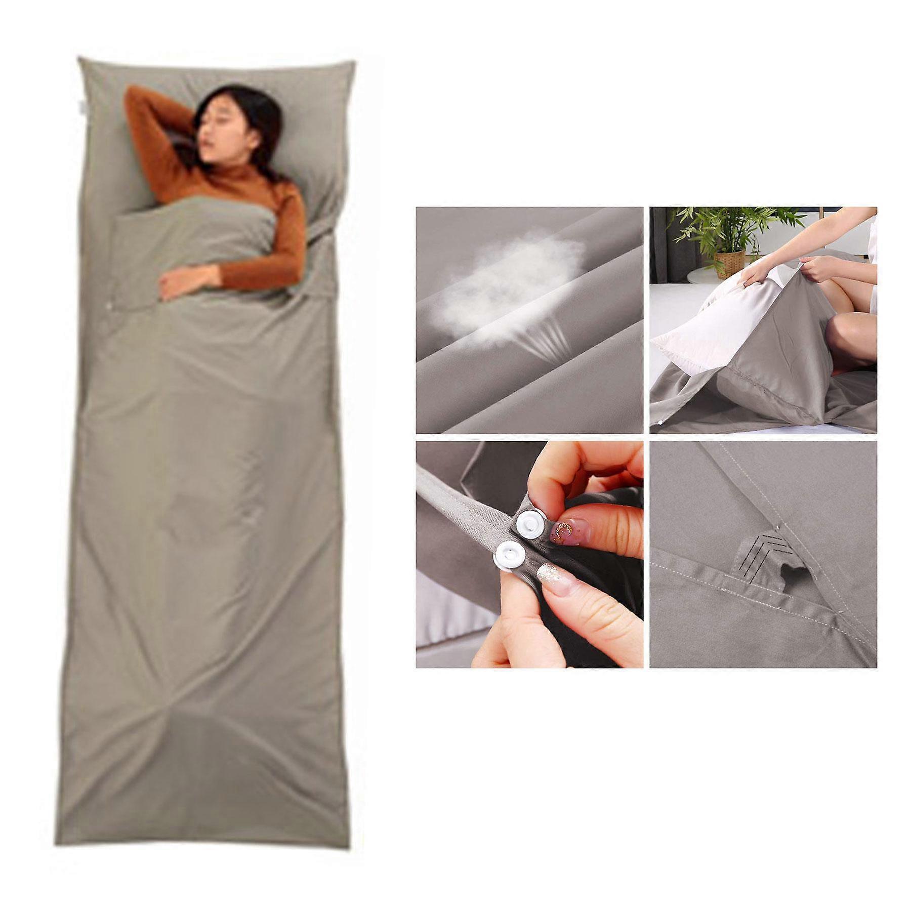 Lättviktssovsäck i bomull för camping och resor