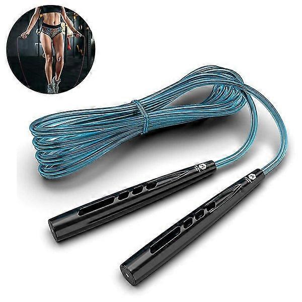 High-Speed Jump Rope with Double Ball Bearing, Adjustable & Tangle-Free