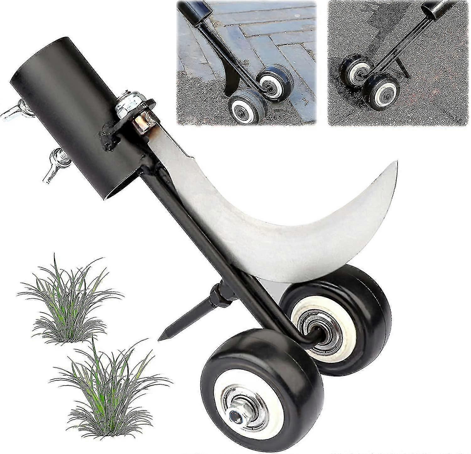 Weeding Tool, Weeder With Wheels En Weeding Tool For Cleaning Slabs, Bs, Patios