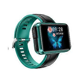 2 in 1 Smart Watch Heren Vrouwen Smartwatch Draadloze Bluetooth Stereo Muziek Oordopjes Fg