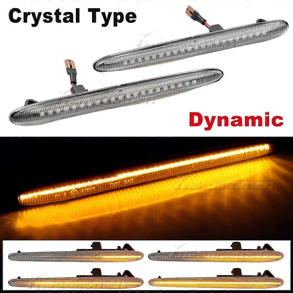 2Pcs LED Dynamic Side Marker Lights Arrow Turn Signal Blinker Lamps For Alfa Romeo Giulietta 940 Juliet Sprint Veloce 2010-2021