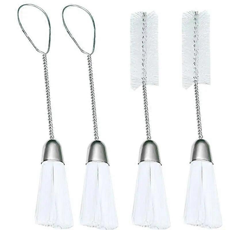 2 Pieces Sewing Machine Brush Multi-function Double Ended Cleaning Brush Dust Cleaner Brush Bristles Sewing Tools Accessory