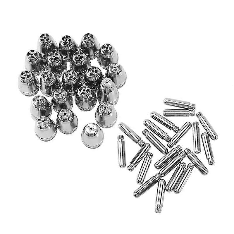 40Pcs SG55 Plasma Cutter Kit 60A AG-60 Torch Tip Electrode Nozzle