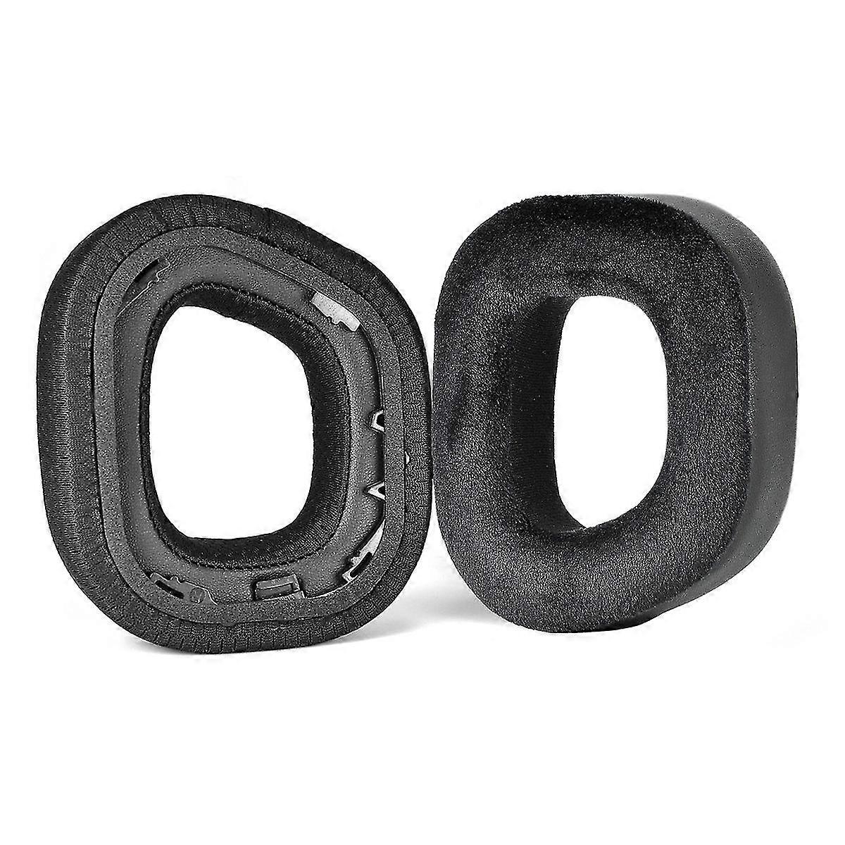 2 Pcs Ear Pads For Hs80 Rgb Headphones Soft Foam Cushion Cup Earpad Cover Earpads For Earphone Pu V