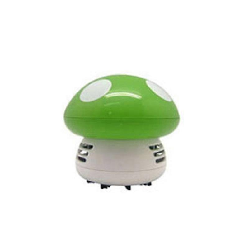 Mini Cartoon Mushroom Dust Removal Office Home Desktop Cleaning Vacuum Cleaner