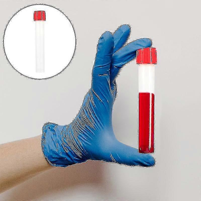 10pcs Disposable Sampling Tubes Plastic Sample Storage Tubes Specimen Container For Testing
