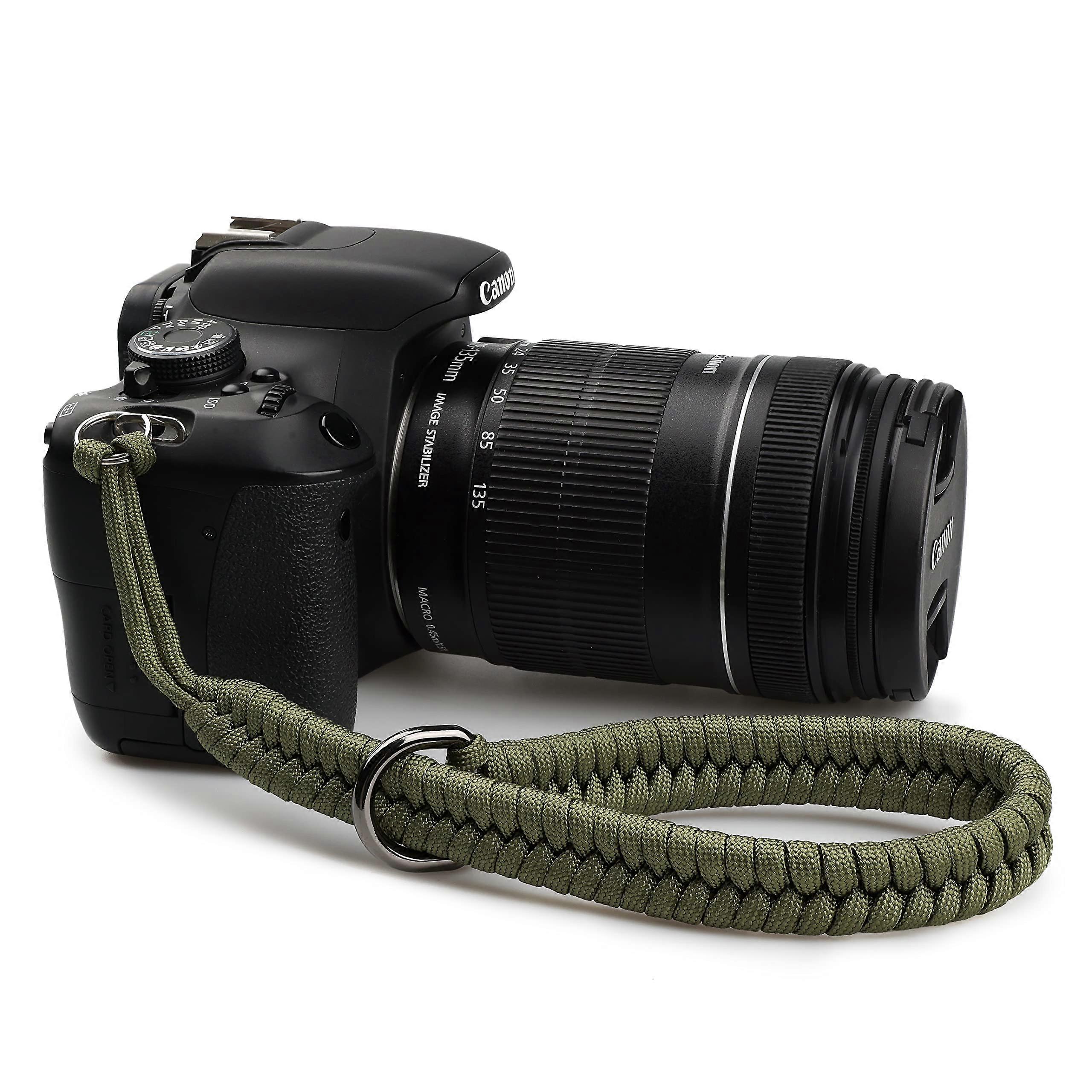 Camera Wrist Strap,Paracord Camera Hand Sling, Quick Release, Portable Attachment Fit Canon, Nikon
