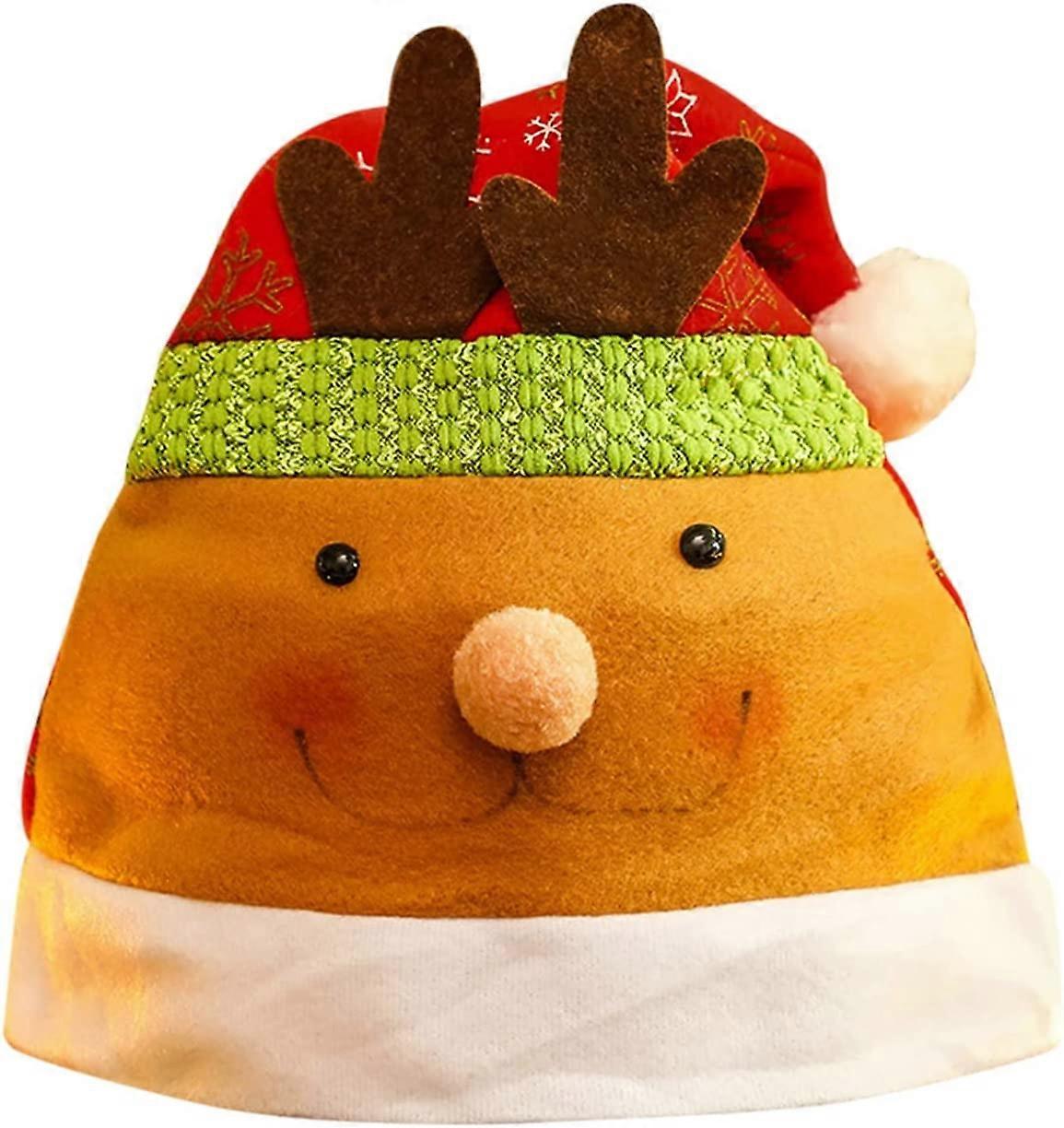 1 Pcs Soft Santa Hat Cute