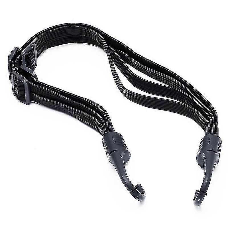 2 Hooks Motorcycles Strength Retractable Helmet Luggage Elastic Rope Strap New